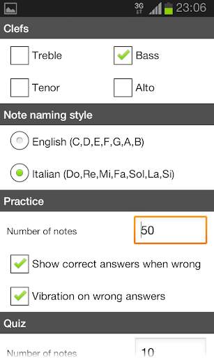 Music Sight Reading II screenshot 5