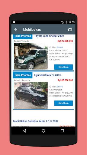 Mobil Bekas Indonesia screenshot 4