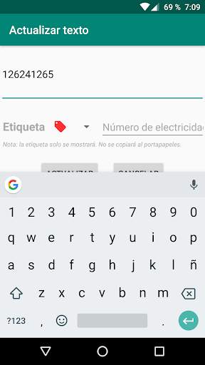 Copia Rápida: pegar / compartir texto e imágenes screenshot 4
