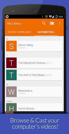 Videostream Chromecast: Mobile screenshot 2