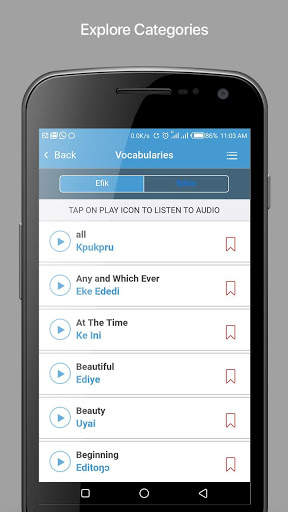 Speak Efik & Ibibio Free Version screenshot 1