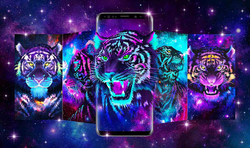 Galaxy Tiger Live Wallpapers screenshot 4