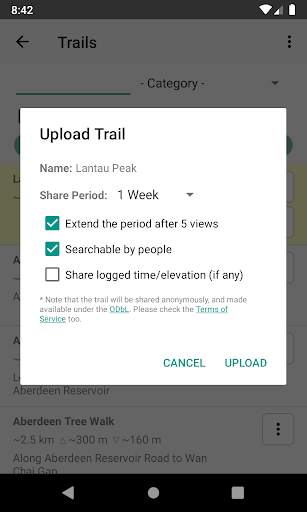 Hiking Trail HK screenshot 5
