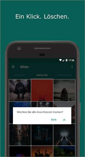 Timely Cleaner für WhatsApp screenshot 1