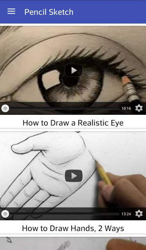 Pencil Sketch - Videos screenshot 2