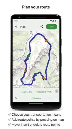 Topo GPS screenshot 4