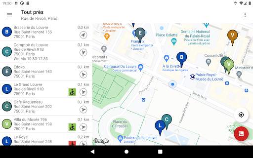 Localisateur de restaurant screenshot 5