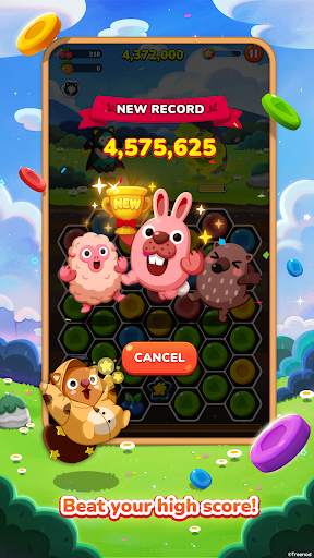 LINE Pokopang - puzzle game! screenshot 7