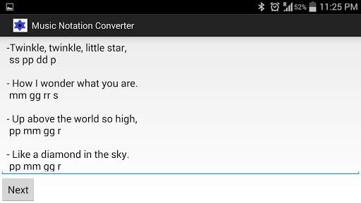 Carnatic  Music Converter screenshot 3