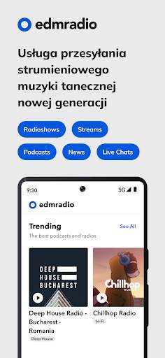 Edmradio - Dance Music Stream screenshot 1