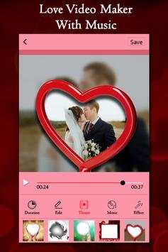 Love Video Maker With Music 2018 screenshot 4