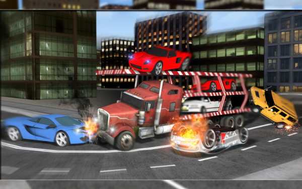 Car Transporter Furious Truck screenshot 7