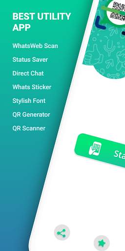 WhatScanner: Clone WhatsApp, Direct Chat, WA Saver screenshot 1