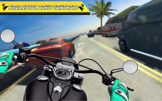 Bike Riders Traffic Moto Racing 3D screenshot 1