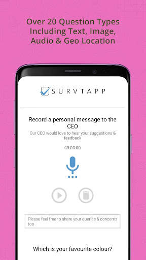 Survtapp Offline Survey App screenshot 2
