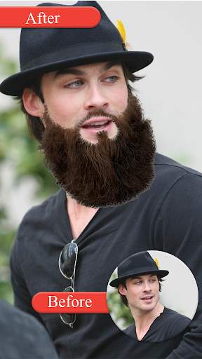 Beard Photo Editor - Hair Styler screenshot 4