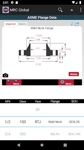 MRC Global PVF Mobile Handbook screenshot 3