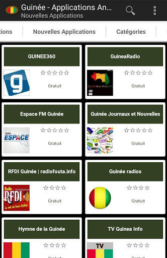 Applications guinéennes 3 تصوير الشاشة