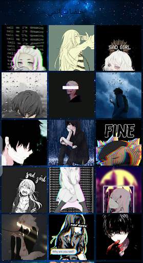 sad anime wallpapers HD screenshot 8
