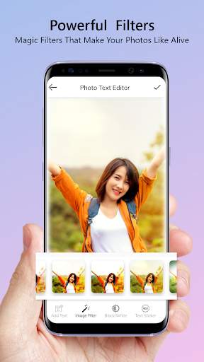 Photo text editor, Text art, text on photo, screenshot 3