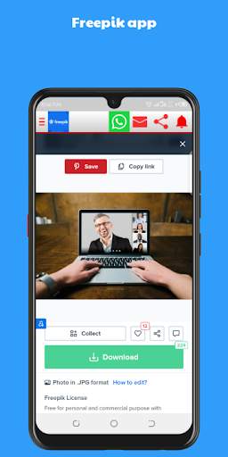 Freepik: graphic design (official app) 5 تصوير الشاشة