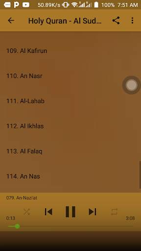 Holy Quran - Al Sudais 6 تصوير الشاشة