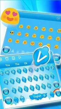 Tastatur-Thema für Himmel screenshot 3