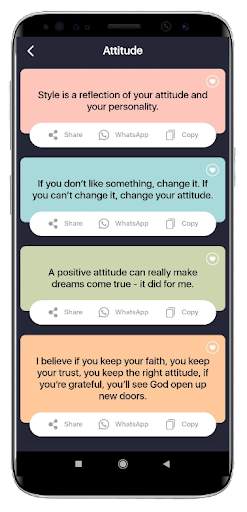 Attitude Quotes & DP Status screenshot 3