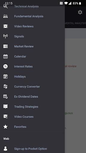 Pocket Option Analytics screenshot 3