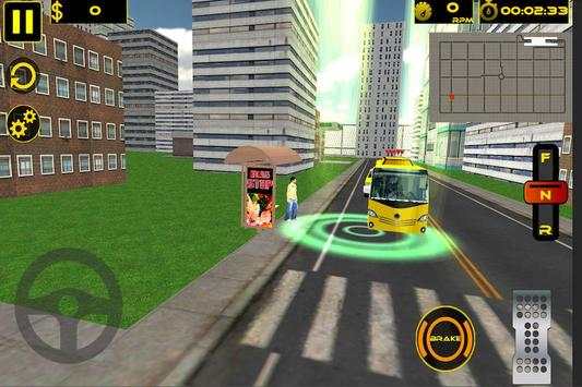 Bus Driver Simulator 3D 2016 screenshot 3
