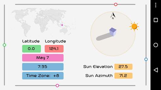 Sun Position Calculator Lite screenshot 2