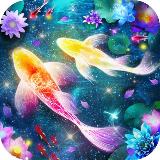 Glowing Koi Live Wallpapers 2.4.4