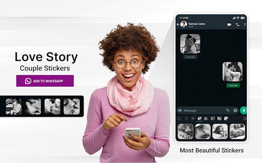 Romantic Stickers for Couple screenshot 1