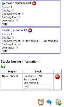 Cashflow Player Control screenshot 2