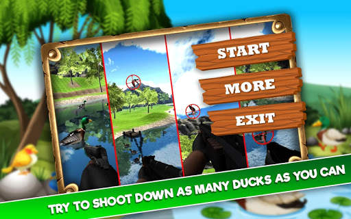 Duck Hunting 3D:Classic simulator Shooting  Season screenshot 1