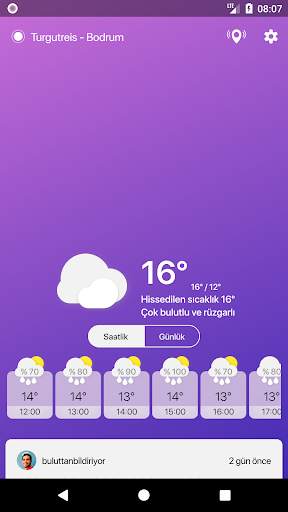 Buluttan - Türkiye'nin Hava Durumu screenshot 1