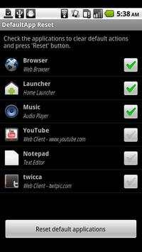DefaultApp Reset screenshot 1