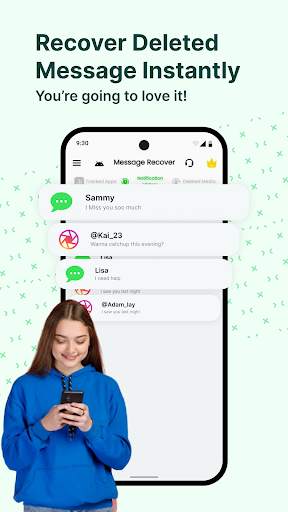 Hapus WA- pesan Pemulihan screenshot 3