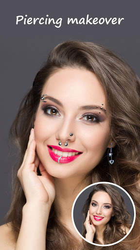 Piercing Photo Editor & Makeover 3 تصوير الشاشة