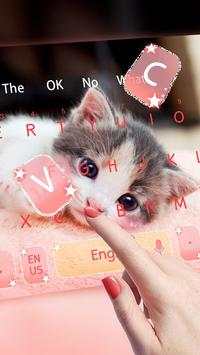 Cute Little Kitty keyboard screenshot 2