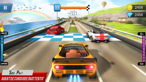 voiture courses la démence: Nouveau voiture Jeux screenshot 3