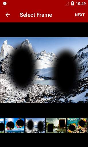 Mountain Dual Photo Frames screenshot 2