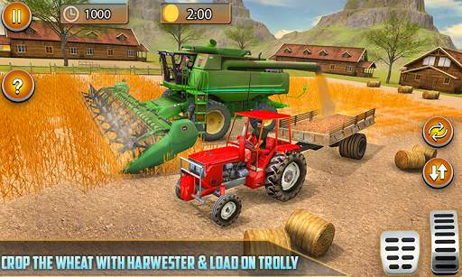 American Real Tractor Organic Farming Simulator 3D screenshot 1