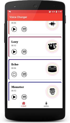 Voice Changer - 23 funny Effects screenshot 2
