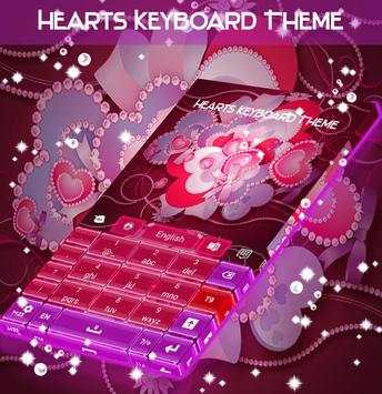 Hearts Keyboard Theme screenshot 5