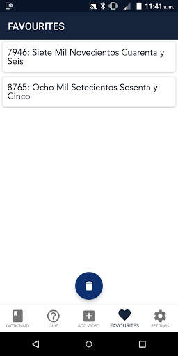Numeros en español y ingles screenshot 6