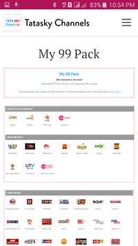 Tatasky Channel List 6 تصوير الشاشة