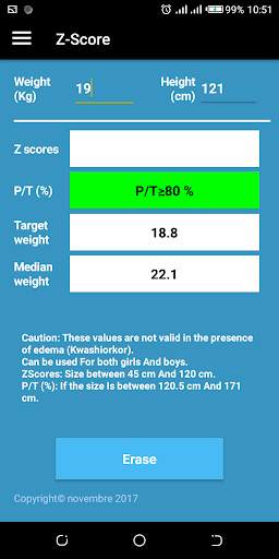 Z-Table screenshot 2