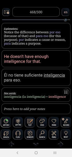 Learn Spanish from scratch screenshot 5
