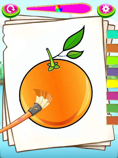 Fruit coloring Book Game : Painting & Drawing screenshot 5